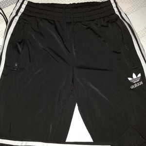 Adidas black original track pants